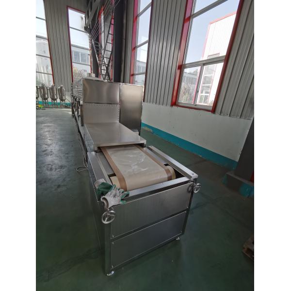 304 Stainless Steel Industrial Continuous Microwave Oven For Fly Larvae