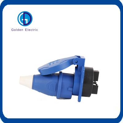 110V/220V/380V/415V IP44 Impermeável Industrial Conector masculino feminino Especificações europeias