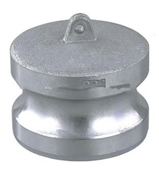 Aluminium Camlock Coupling Adapter Fittings Dust Plug , Cam And Groove Hose Fittings