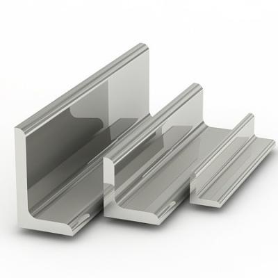 ASTM A276 304L Stainless Steel L Angle 6m - 12m Length 0.02mm Tolerance