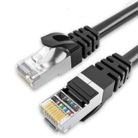 Cabeça feita sob encomenda do metal do cabo da rede da bainha Cat6 do PVC do comprimento