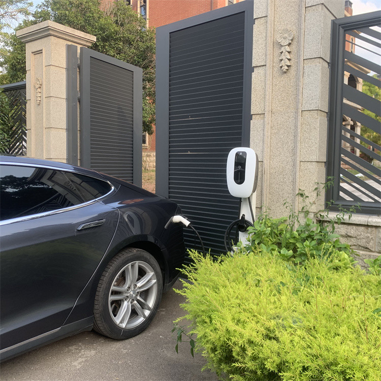 зарядная станция EV типа 2 заряжателя 400W электротранспорта мобильная 32A общественная EV