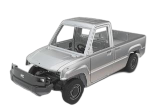 Low Speed EV Pickup Trucks Electric Car Mini Pickup Trucks Adult EV Pure Battery Range Truck