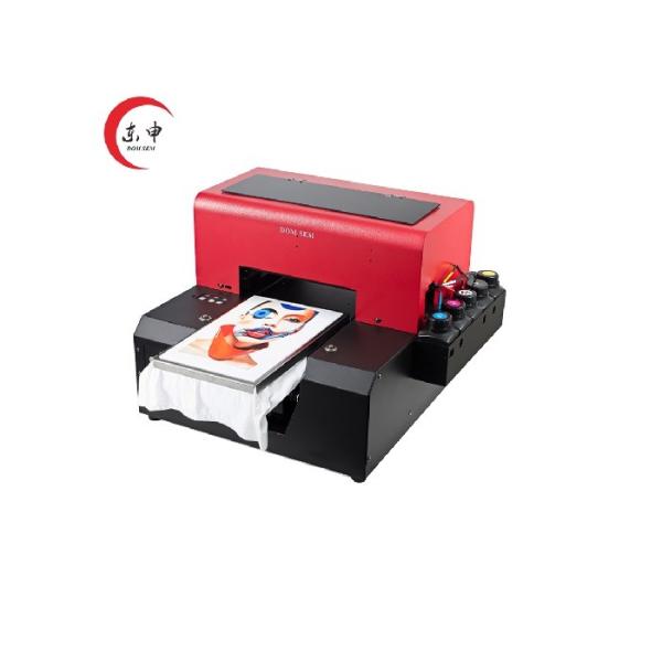 Digital Cloth Garment T shirt Flatbed UV Printer come with software/ ink