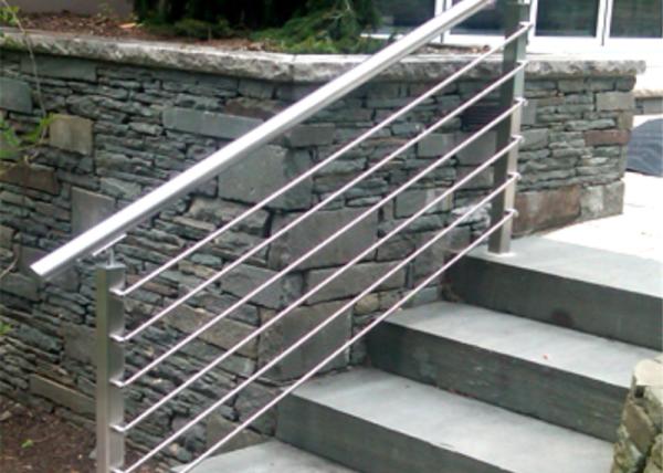 Solid Rod Bar Stainless Steel Railing Hollow Tube Avilable Simple Installation