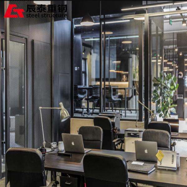 Multi Storey Prefabricated Steel Frame Office Building Commercial