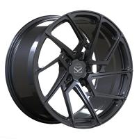 Pour le M3 1 morceau a forgé des roues de voiture de noir de Monoblock allient les jantes concaves directionnelles faites sur commande