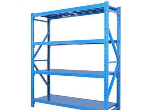 Medium Sized 200kg / Layer Metal Garage Storage Shelves Grade 1 Steel