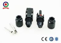Les connecteurs de cuivre bidon de panneau solaire de goupilles anti-vieillissement pour 14AWG 12AWG 10AWG câblent