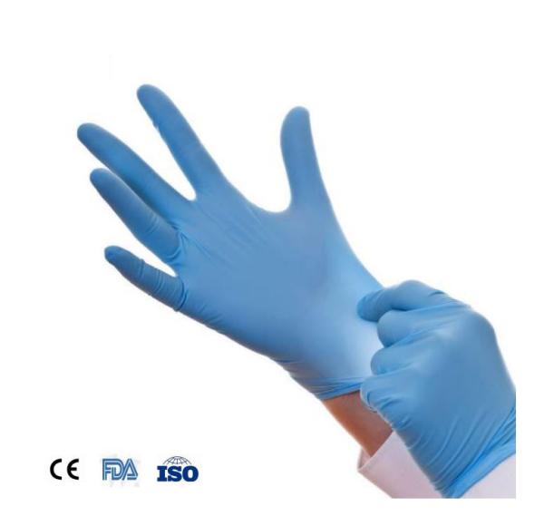 Soft Latex Free XL Disposable Nitrile Gloves Powder Free