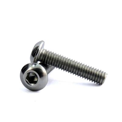 ISO7380 Aço inoxidável Hex Drive Botão cabeça de cogumelo cabeça parafuso padrão DIN/ ISO