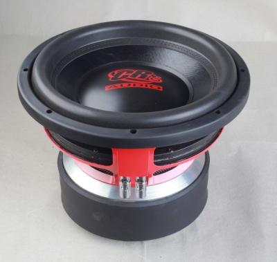 Non Paper Pressed Cone Waterproof Car Audio Speakers , Car Component Speakers