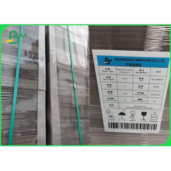 0.4mm - 3mm Thickness Grey Cardboard Sheets For 40 Feet Container