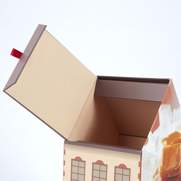 Premium Cardboard Chocolate Gift Packaging Multi Layer Clamshell Gift Box Custom