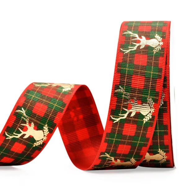 FAMOUS Christmas Ribbon Gifts Tapes Webbing Wholesale Satin With Logo Party Home Decora Ornaments