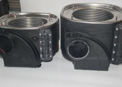 Premium Stainless Steel Heat Exchanger For 24-48KW Condensing Boilers