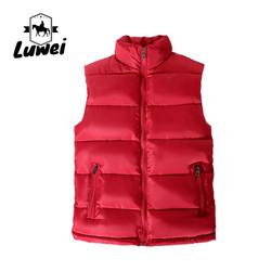 Moda Homem Poliéster Casual Utilidade Leve Dimensão Plus Padding Vestido Puffer Sem Manga Vestido Para Homens
