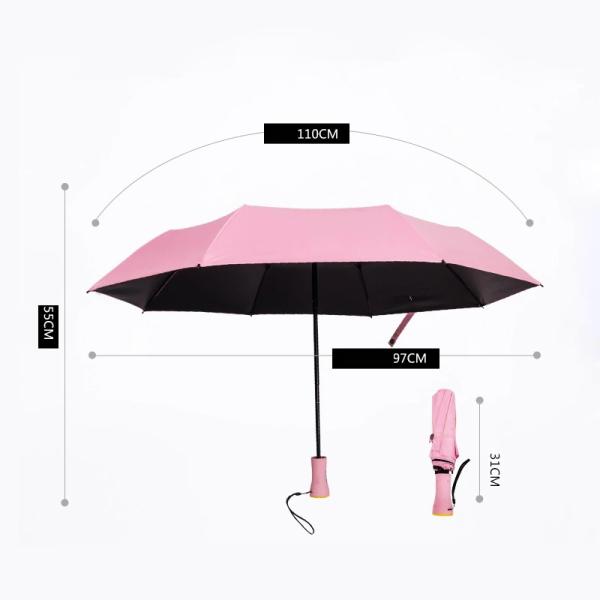 Minimalist Design Fully Automatic Folding Umbrella with Rechargeable Bluetooth Speaker