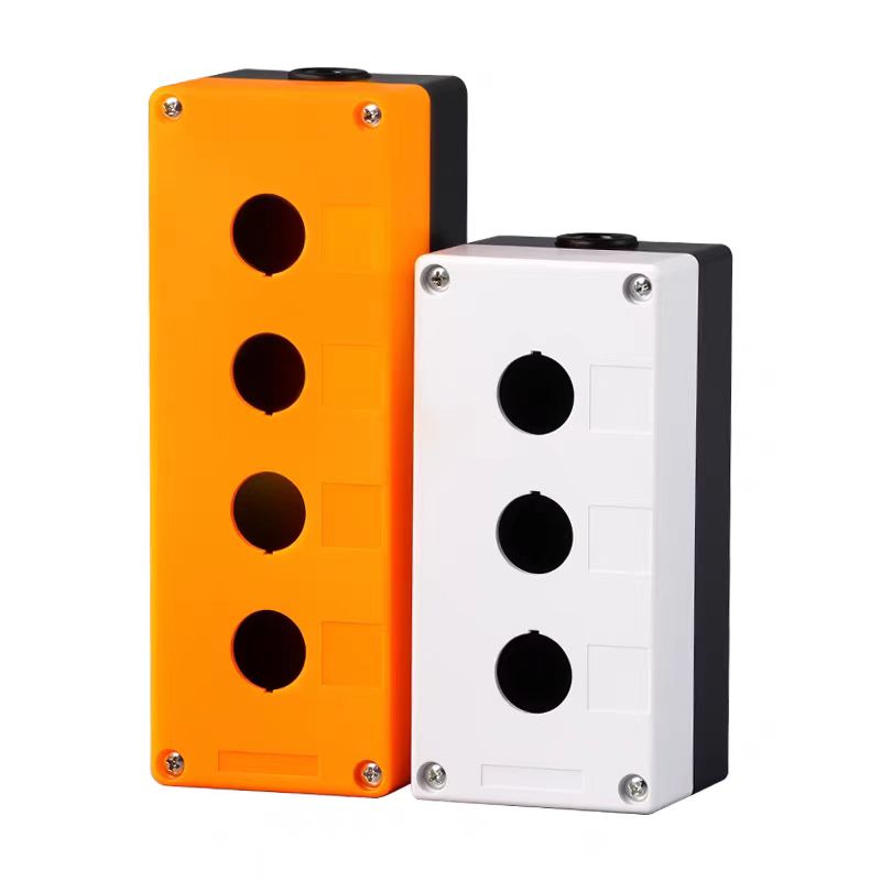 Emergency Stop ABS PC Waterproof Modern Design Villa Use Elevator Parts Button Switch Box Hole Control Box