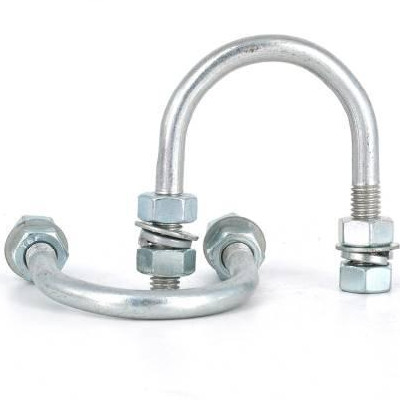 Class4.8 Galvanized HDG Carbon Steel U Bolt Sample Available