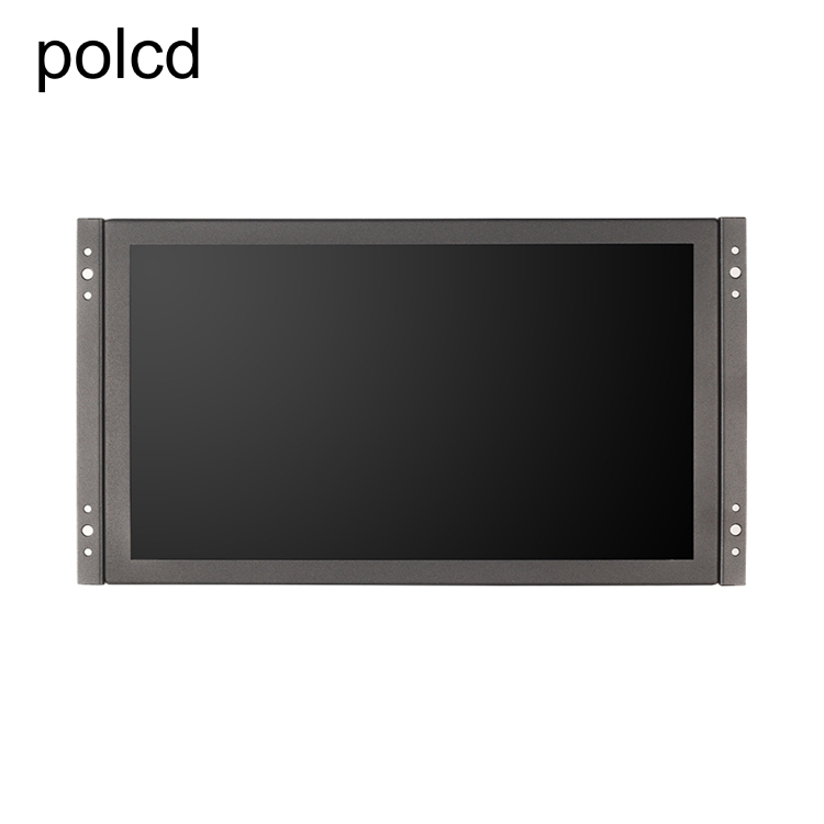 Монитор Polcd 11,6» промышленный LCD случая металла с вися экраном касания открытой рамки уха