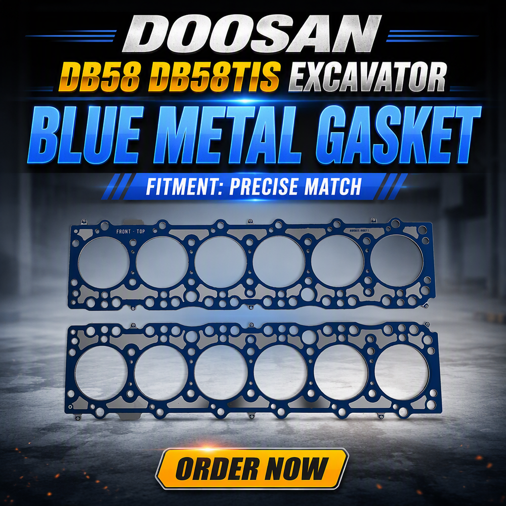 Doosan DB58 DB58TIS Diesel Engine Blue Metal Cylinder Head Gasket 40060300071 400603-00071 for Excavator Overhaul