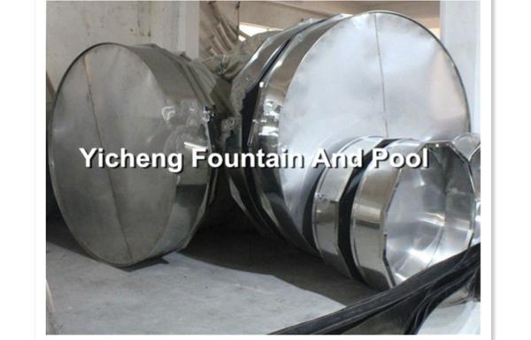 Portable Water Fountain Equipment Steel 100cm - 300cm For Small Fountain System