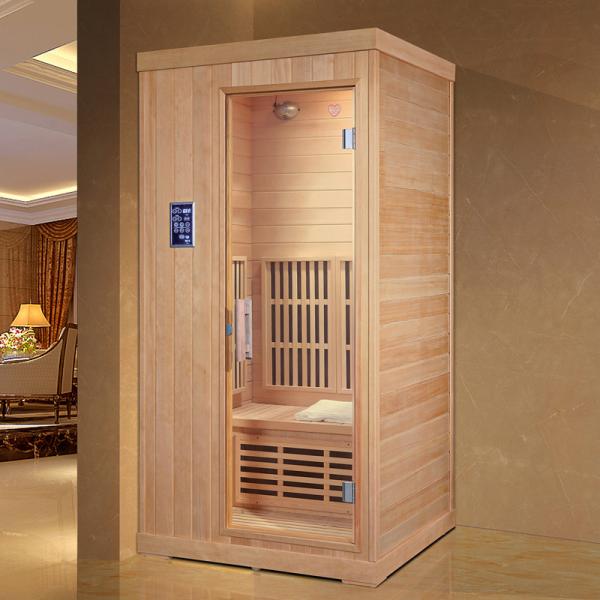 Factory Supply Dry Solid Wood Wet Steam Sauna Room
