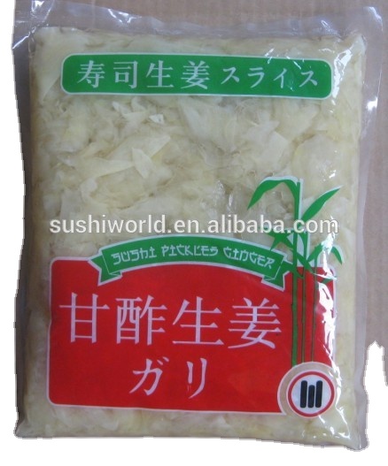 Hot Wholesale Factory Supply Good Quality Japanese White pink Pickled Sushi Ginger