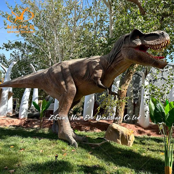 Lifelike Animatronic T-rex Dinosaur Model for Jurassic Themed Park