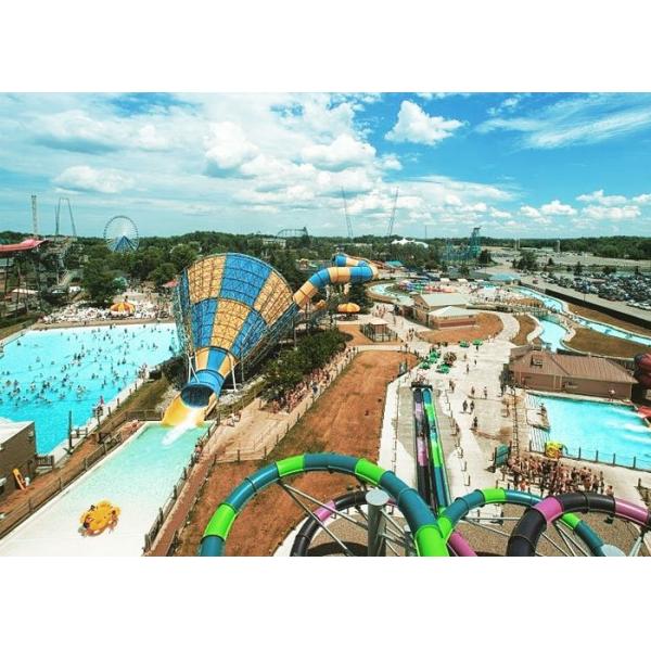 Водные горки бумеранга семьи крытые возбуждающие