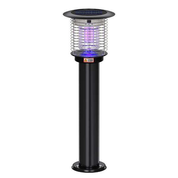 GUANDI Trampa solar inteligente para mosquitos y lámpara de iluminación exterior