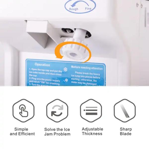 230 Вт Электрический Снежный Конус Производитель 220 Вт Снежный Конус Машина Белый