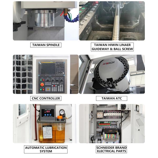 Machining Capacity Heavy Duty 5 Axis VMC1580 CNC Milling Machine for High Speed Machining