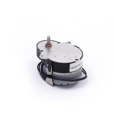 Current 230V AC Gear Motor 50/60Hz Pear Shape GM48PSMS48 For Valve Coffee Machine