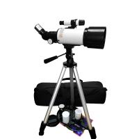 Estrela que testa o telescópio astronômico 70x400mm do Refratora 40070 com tripé dos filtros