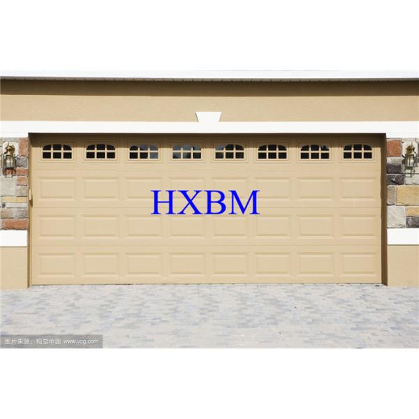 Двери гаража шторки ролика системы баланса цвета Wihte надежные с панелью ширины 100mm