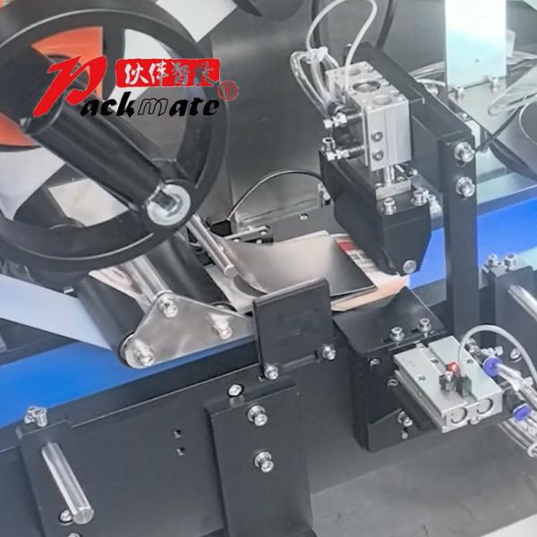 Snus Can Side Label Round Can Labeling Machine Automatic Satin Wash Care Label Printing Machine