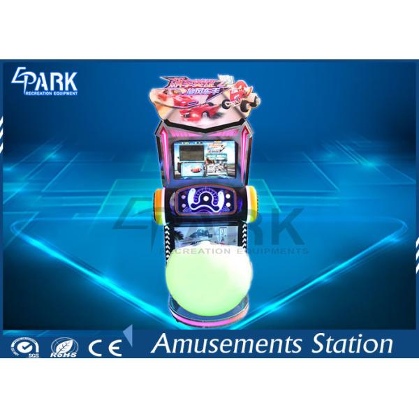 275W Racing Game Machine 1 Player With Dynamic Steering Wheel Seat