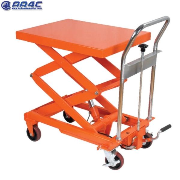 AA4C Elevador hidráulico manual de caminhão Cargas pesadas Mesa de elevação hidráulica