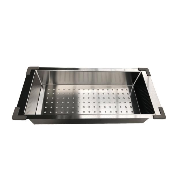 Дуршлаг аксессуаров стрейнера раковины нержавеющей стали для упаковки кухни индивидуальной