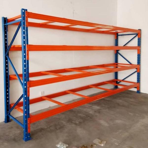 1500kg Beam Racking 40mm Warehouse Shelving System Cold Rolled Steel