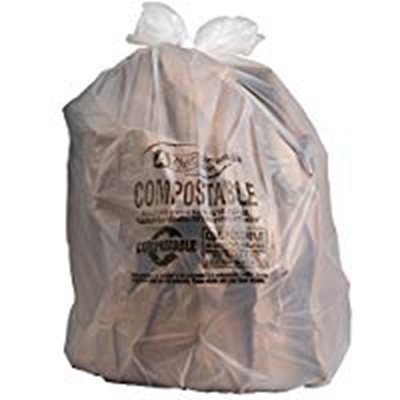 Oilproof Biodegradable Disposable Bags , Biodegradable Plastic Bags For Food