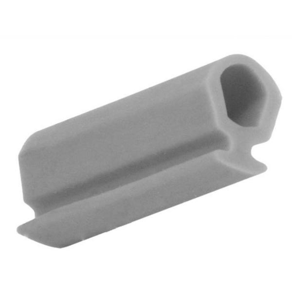 Grey Silicone Rubber Tubing Anti - Ozone For Electronics / Furniture Making