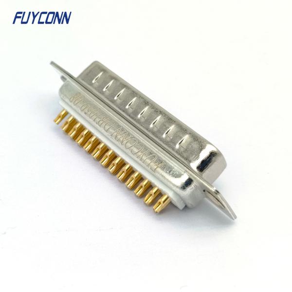 Male Solder Cup Machine Pin DB Connector 9 15 25 37 Pos Machined D-SUB Connector