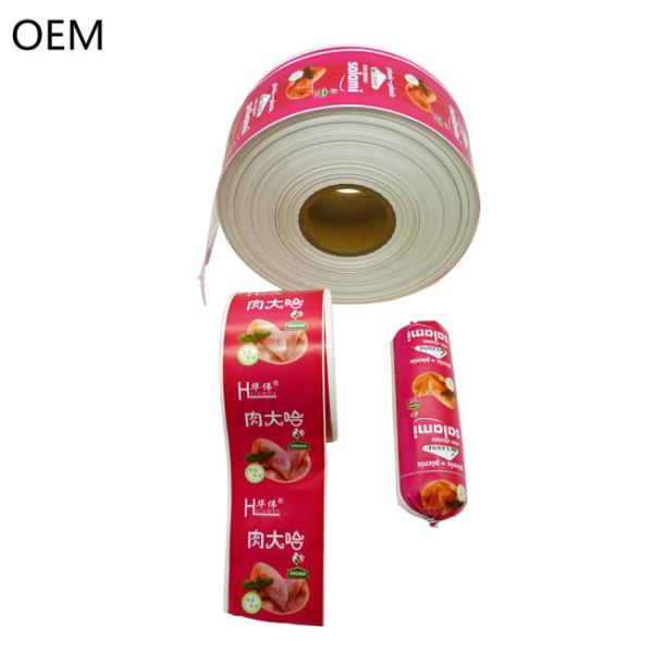 Custom Printed Polyamid Sausage Casings OEM Logo Printed Polyamide Plastic Casings Wholesale At Low Price