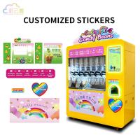 Indoor / Outdoor Sugar Beans Dispenser Machine 5S Dispensing Speed