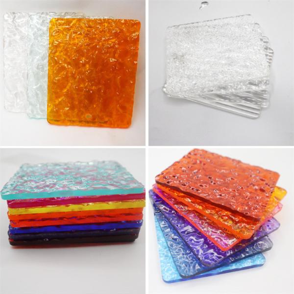 Plastic Supplier Clear Cut to Size Cast Iridescent Coloured Acrylic Clear Sheets