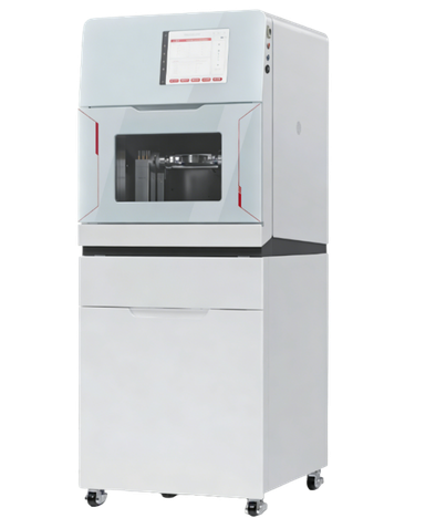 LMM-5 Premium Automatic Dry & Wet Dental Milling Machine: 5-Axis High Precision Dual-Mode Cutting for Zirconia/Titanium – 8-Slot Disc Changer & Auto Mode Switching