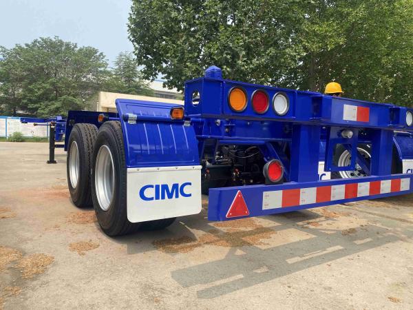 CIMC Quality Steel Material Semi-Trailer Vehicle Products Cargo Truck Trailer